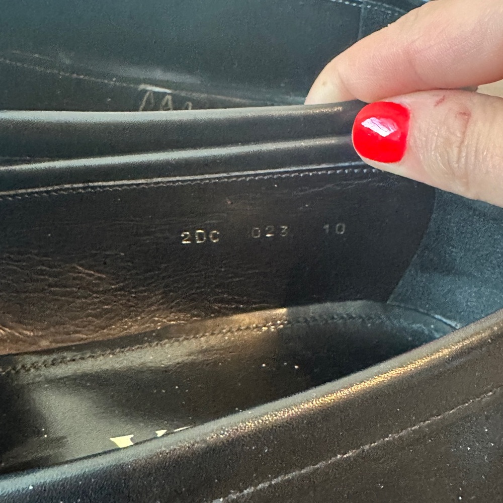 Prada Black Leather Penny Loafers - Picture 5 of 6